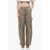 REMAIN Balloon Fit Cargo Pants With Paracord Detail Beige