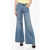 Jacob Cohen Couture Wide-Leg Mid-Wash Denims 34Cm Light Blue