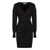 Philosophy Philosophy Di Lorenzo Serafini Wool-Blend Dress Black