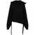 OTTOLINGER Ottolinger Deconstructed Cotton Hoodie Black