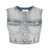 COURRÈGES Courrèges Denim Cropped Vest CLEAR BLUE