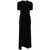 RABANNE Rabanne Long Dress With Side Slit Black