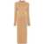 RABANNE Rabanne Long Dress With Gold Chain Brown