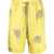 Dries Van Noten Dries Van Noten Loose Fit Shorts In Viscose With Elasticated Waist Yellow