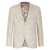 ETRO Etro Single-Breasted Bouclé Blazer Beige