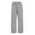 AGOLDE Grey Jeans With Criss Cros Detail In Denim Woman GREY