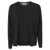 Goes Botanical Goes Botanical Long Sleeves Oversized Crew Neck Sweater Clothing Black