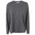 Goes Botanical Goes Botanical Long Sleeves Oversized Crew Neck Sweater Clothing GREY