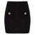 Balmain Balmain Buttoned Tweed Skirt Black