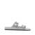 Jimmy Choo Jimmy Choo Fayence Glittered Sandals SILVER