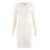 Fendi Fendi Jacquard Knit Mini-Dress WHITE