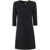 N°21 N°21 Three Quarter Sleeve Mini Dress Clothing Black