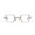 KUBORAUM Kuboraum Eyeglasses SILVER