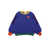 Bobo Choses Funny Face patch ranglan sleeve sweatshirt Blue