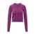 MARINE SERRE Marine Serre Moon Logo Sweater PURPLE