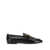 TOD'S Flat Chain  Black Leather Loafers Tod'S Woman Black