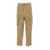 Semicouture Sand-Colored Cargo Pants In Cotton Blend Woman Beige