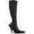 Burberry Slinky Leather High Legging Boots BLACK