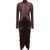 Magda Butrym Dress BURGUNDY