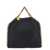 Stella McCartney '3Chain' Black Tote Bag With Logo Engraved On Charm In Faux Leather Woman Black