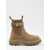 Dolce & Gabbana Trek Solid Beatles Ankle Boots Beige