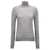 Saint Laurent Saint Laurent 'Cassandre' Turtleneck Sweater GRAY