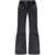 Diesel Diesel Flared Denim Cotton Jeans Black