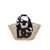 Dolce & Gabbana Dolce & Gabbana Kendra Small Straw Shopping Bag With Dg Logo: POIS