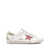 Golden Goose Golden Goose Super Star Leather Upper And Star Laminated Heel Suede Spur With Metal Lettering Shoes WHITE