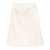 Jil Sander Jil Sander Beige Flared Skirt With Satin Inserts WHITE