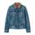 Palm Angels Palm Angels Denim Jacket With Bear Print BLUE