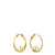 Dries Van Noten Pearl earrings Gold