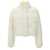 COURRÈGES 'AC' cropped down jacket White