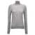 Saint Laurent 'Cassandre' turtleneck sweater Gray