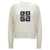 Givenchy Flocked logo sweater White