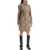 Burberry Ered Wool Blend Chemisier Dress LINDEN IP CHECK