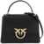 Pinko Love One Top Handle Classic Light Bag NERO-ANTIQUE GOLD