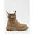 Dolce & Gabbana Trek Solid Beatles Ankle Boots BEIGE