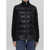 Moncler Padded Cardigan In Wool BLACK