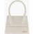 JACQUEMUS Linen Blend Le Chiquito Handbag Beige