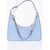 Givenchy Moon Hobo Bag With Logoed Chain Light Blue