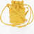 Alexander McQueen Soft Curve Bucket Bag With Drawstring Yellow