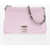 Givenchy Leather 4G Soft Bag With Logoed Chain Pink