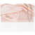 Liu Jo Satin Clutch With Shoulder Chain Pink