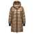 Moncler Grenoble 'Rochelair' long down jacket Beige