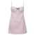 Self-Portrait 'Pink Satin Diamante Mini' dress Pink