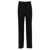 Alberta Ferretti Satin band pants Black