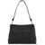 STRATHBERRY Hobo Wool Handbag BLACK