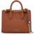 STRATHBERRY Nano Tote Leather Bag CHESTNUT