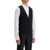 Dolce & Gabbana Sartorial Satin Waistcoat NERO